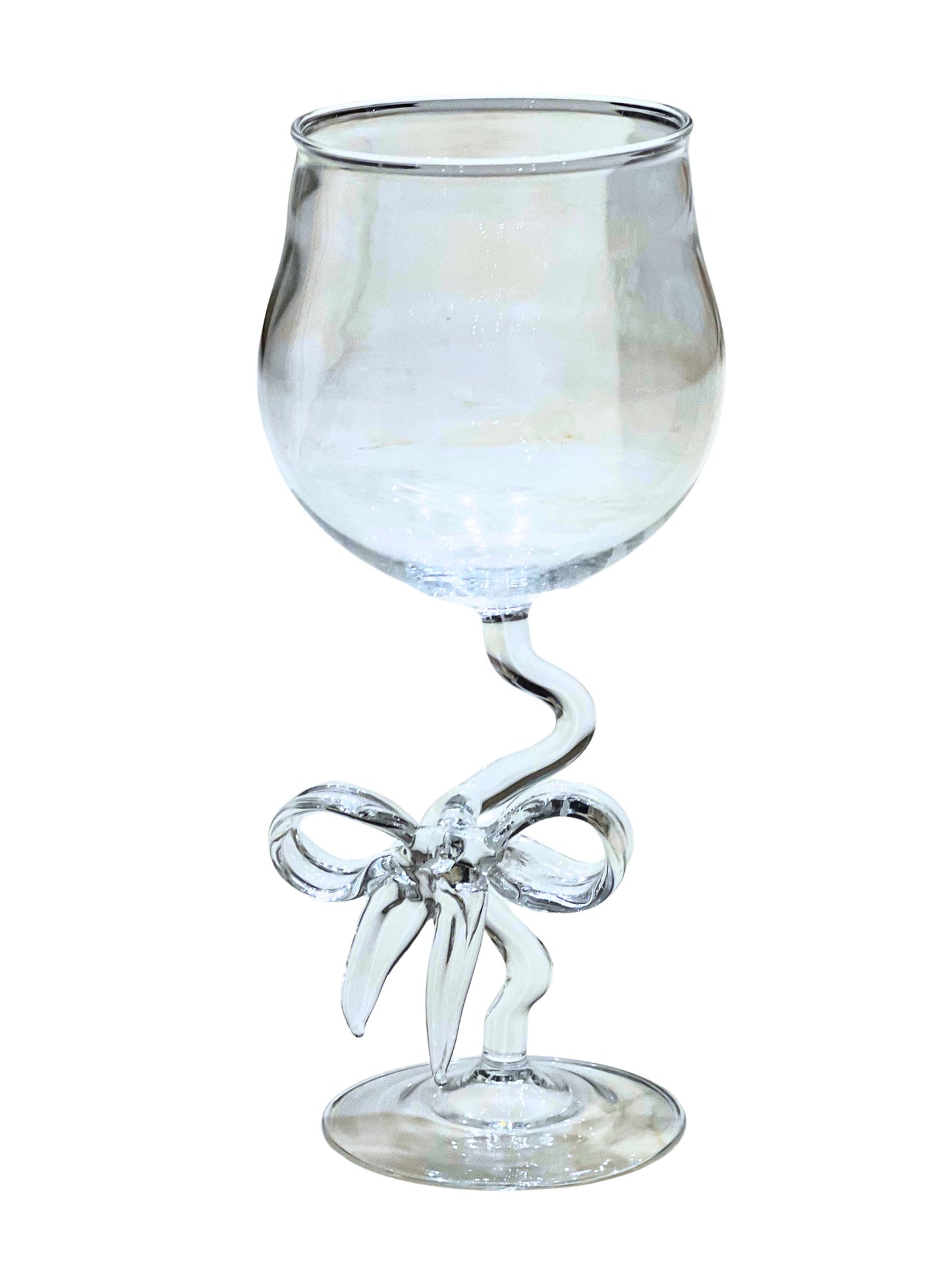Blown Glass with a ribbon