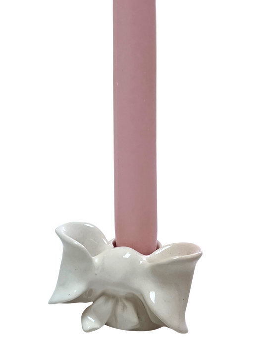 Le Ruban Mini Ceramic Candle Holder