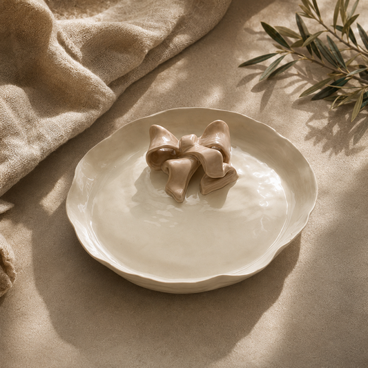 Le Ruban Dessert plate