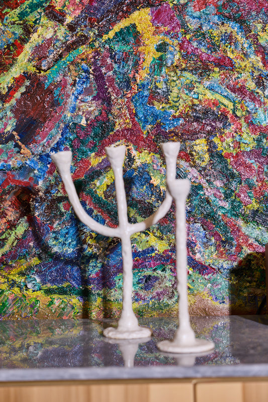 Candelabra for three candles