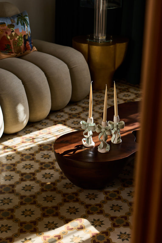 Le Ruban Ceramic Candle Holder 20