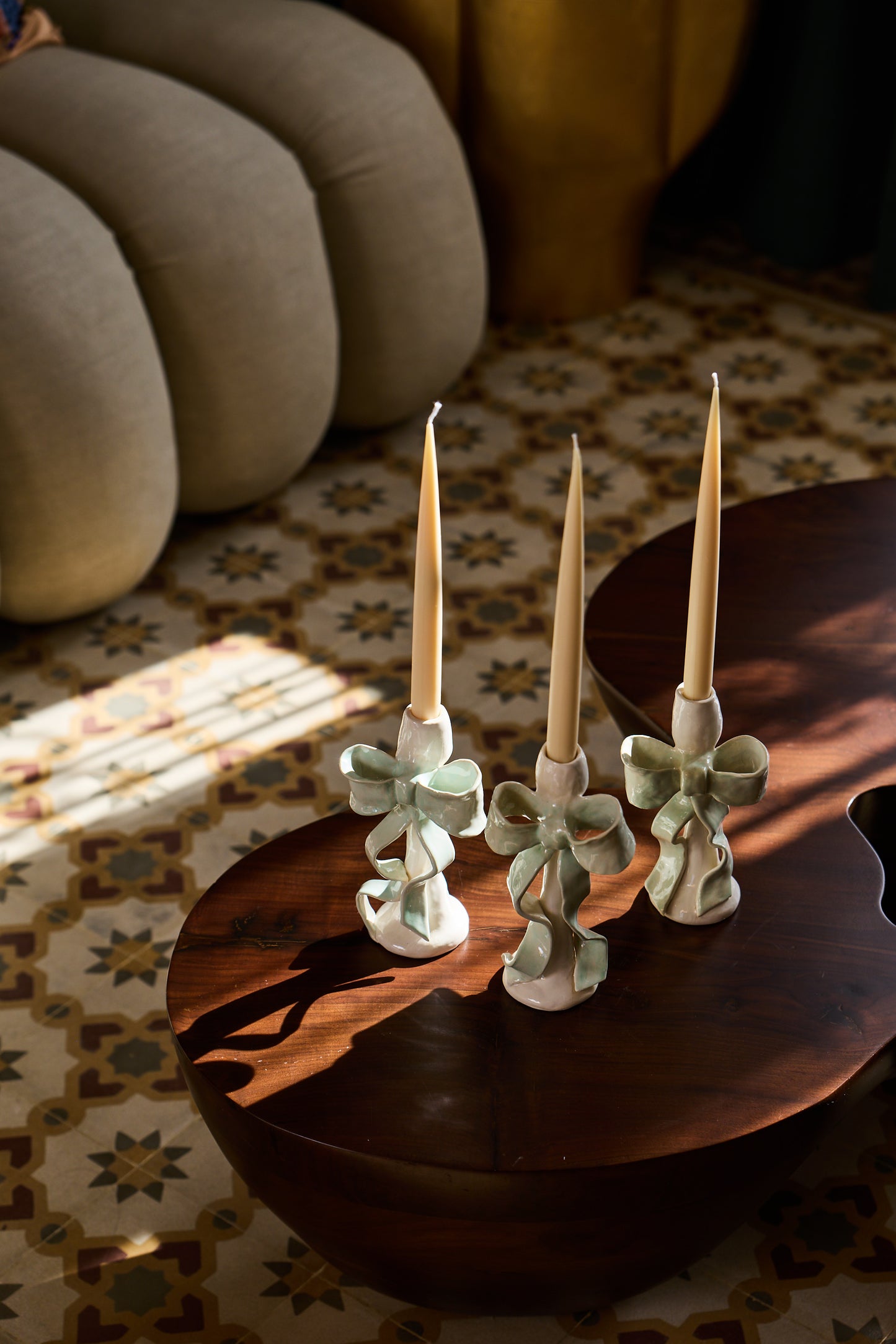 Le Ruban Ceramic Candle Holder 25