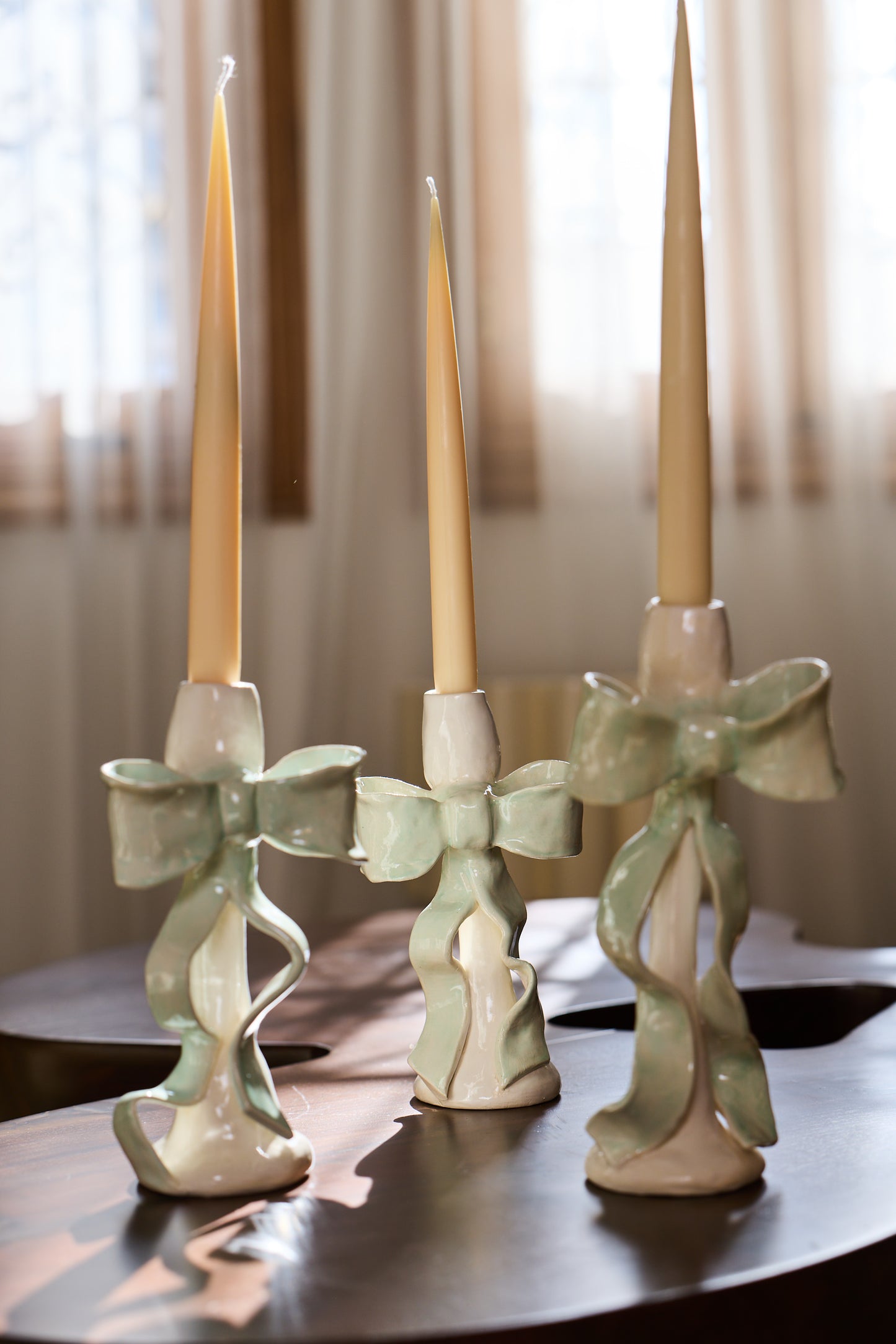 Le Ruban Ceramic Candle Holder 20
